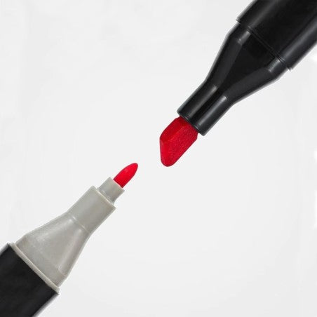 Estojo De Canetinhas Escolar Ponta Dupla 60 Cores