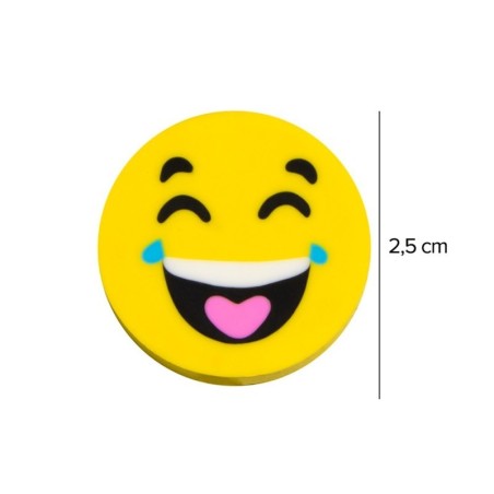 Kit Escolar Infantil 4 Ponteiras Borrachas De Carinha