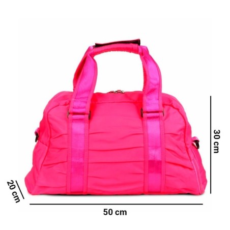 Mala De Mão Média Unissex Esportiva Alça Dupla Impermeável - CINZA