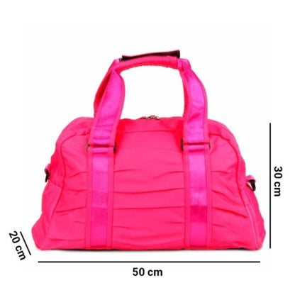 Mala De Mão Média Unissex Esportiva Alça Dupla Impermeável - CINZA