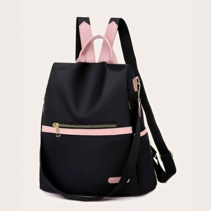 Mochila Feminina Casual Impermeável De Nylon De Alta Qualidade