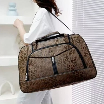 Mala Grande Bolsa Viagem Bordo Estampada