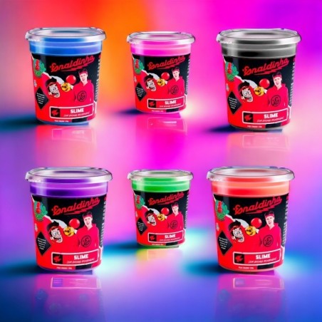 Geleca Gelástica Com Bolinha Enaldinho Pote 120g Infantil - SORTIDA
