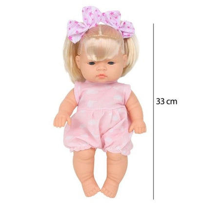 Boneca Bebê Dondoka's Infantil 100% Em Vinil