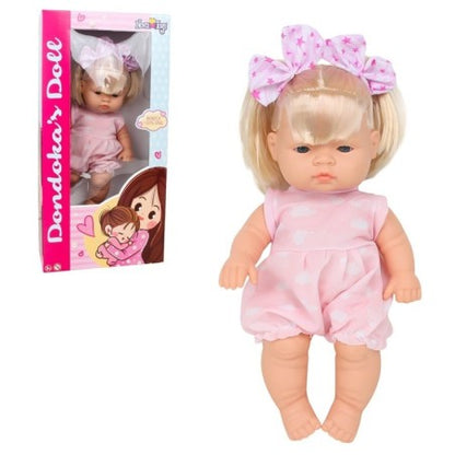 Boneca Bebê Dondoka's Infantil 100% Em Vinil