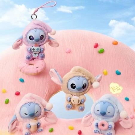 Lafufu Stitch Boneco Chaveiro 14cm Pelúcia Monstrinho