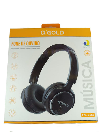 Fone Ouvido Bluetooth 5.3 Estereo Fn gb13 Agold