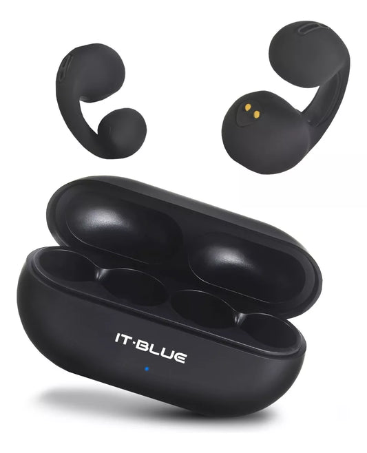 Fone De Ouvido Bluetooth IT BLUE Tipo Brinco Earcuffs 5.3 Novo