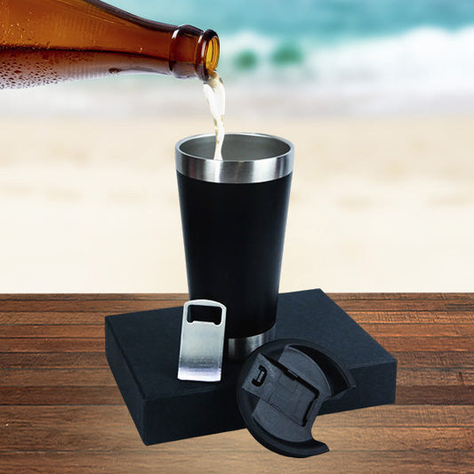 Copo Térmico com Abridor de Garrafa na Tampa Maverick