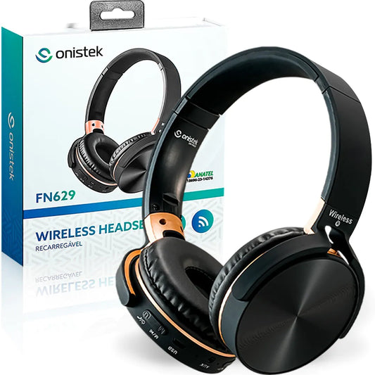 Headset Bluetooth 5.0 Wireless ONISTEK - ON-FN629