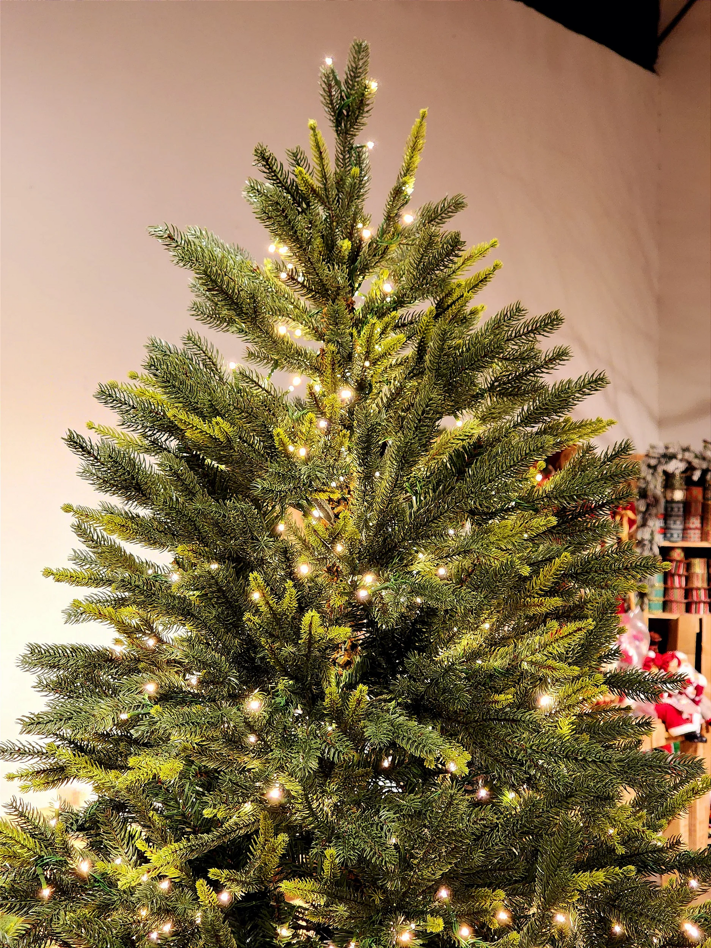 ÁRVORE PINHEIRO SUPER LUXO COM 1900 LEDS 2,10CM COM 5436 GALHOS