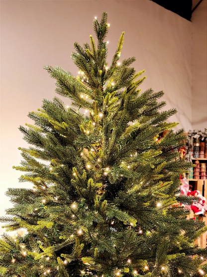 ÁRVORE PINHEIRO SUPER LUXO COM 1900 LEDS 2,10CM COM 5436 GALHOS