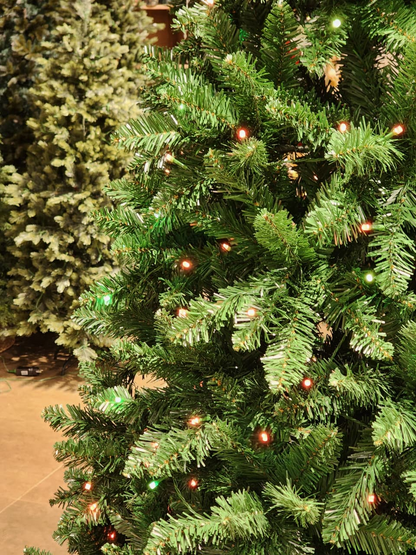 ÁRVORE PINHEIRO BAHREIN 1217 GALHOS 2,10CM COM 390 LEDS RGB COM FUNÇÕES