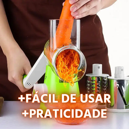 Ralador de Legumes 3 em 1 MultiCut + 2 Raladores de Brinde
