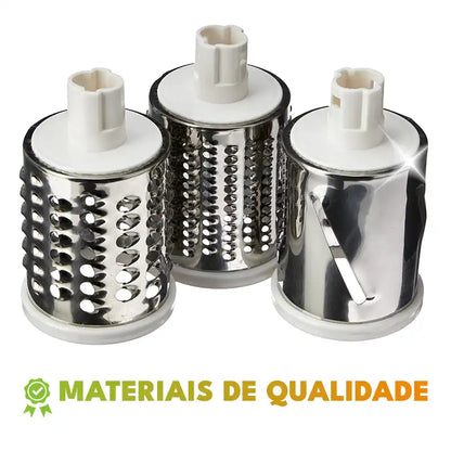 Ralador de Legumes 3 em 1 MultiCut + 2 Raladores de Brinde